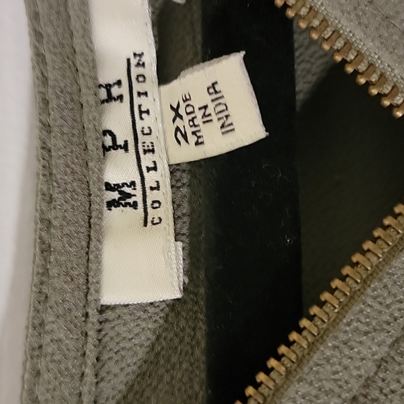 MPH Collection Green Short Sleeve Top Size 2X - Picture 4 of 5